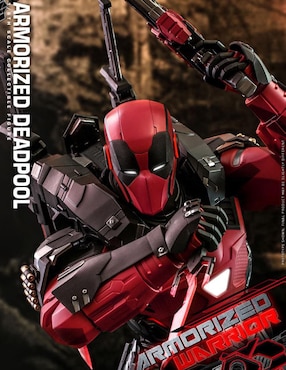 Figura de colección Marvel Deadpool collectors Hot Toys con luz
