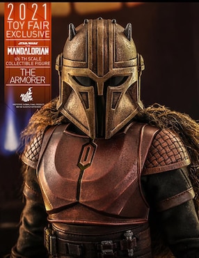 Figura de colección Star Wars The Mandalorian The Armorer Hot Toys articulada