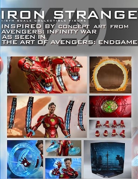 Figura de colección Marvel: Avengers Infinity War Dr Strange especial Hot Toys