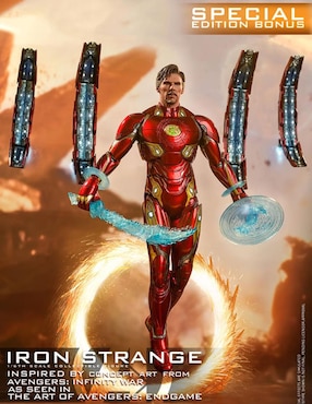 Figura de colección Marvel: Avengers Infinity War Dr Strange especial Hot Toys