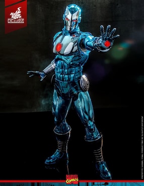 Figura de colección Marvel Studios: Iron Man Iron Man collectors Hot Toys con luz