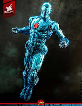 Figura de colección Marvel Studios: Iron Man Iron Man collectors Hot Toys con luz