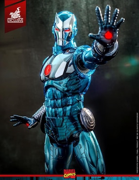 Figura de colección Marvel Studios: Iron Man Iron Man collectors Hot Toys con luz