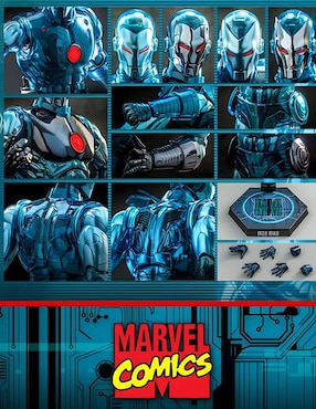Figura de colección Marvel Studios: Iron Man Iron Man collectors Hot Toys con luz