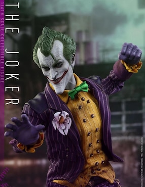 Figura de colección Arkham Asylum Joker Clown ultimate Hot Toys