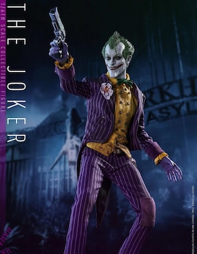 Figura de colección Arkham Asylum Joker Clown ultimate Hot Toys