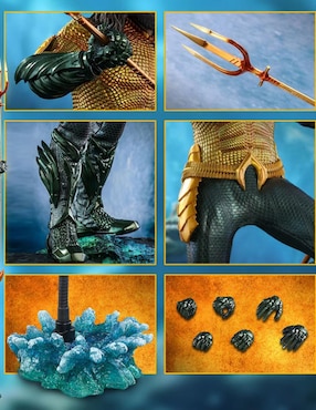 Figura de colección DC Comics Aquaman collectors Hot Toys