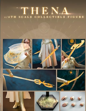 Figura de colección Eternals Thena collectors Hot Toys