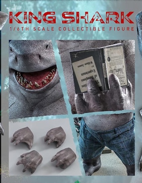 Figura de colección The Suicide Squad King Shark collectors Hot Toys