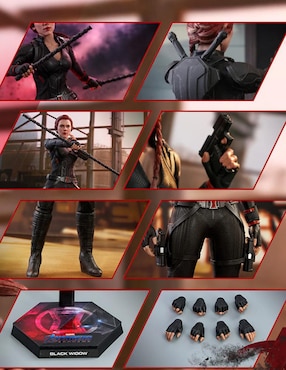 Figura de colección Marvel Avengers Endgame Black Widow ultimate Hot Toys