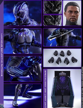Figura de colección Black Panther collectors Hot Toys