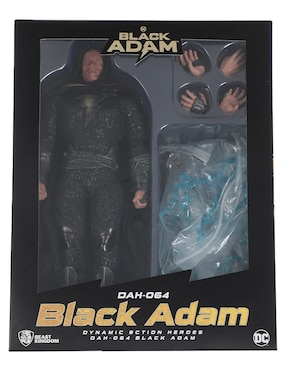 Figura de acción DC Black Adam Beast Kingdom con luz articulado
