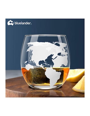 Set vaso Doble Pack Bluelander de cristal con 2 piezas