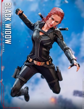 Figura de colección Marvel Studios The First Ten Years Black Widow collectors Hot Toys