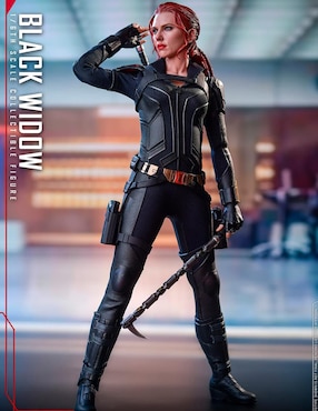 Figura de colección Marvel Studios The First Ten Years Black Widow collectors Hot Toys