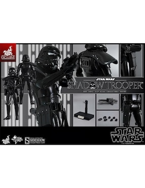 Figura de colección Star Wars Rogue One Shadow Hot Toys articulado
