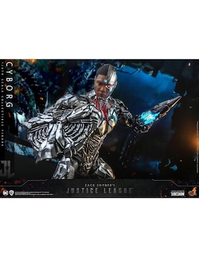 Figura de colección Zack Snyder's Justice League Cyborg collectors Hot Toys con luz