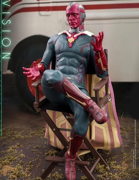 Figura de colección Wanda Vision Visión Marvel collectors Hot Toys
