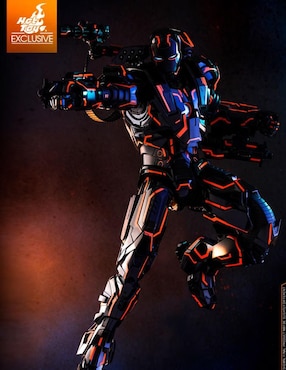 Figura de colección Marvel Avengers Endgame War Machine deluxe Hot Toys
