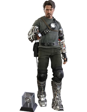 Figura De Colección Marvel Studios The First Ten Years Iron Man Hot Toys Articulado