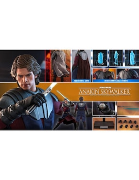 Figura de colección Star Wars: The Clone Wars Anakin Skywalker especial Hot Toys