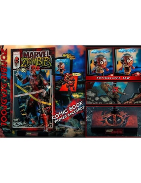 Figura de colección Marvel Comics Deadpool deluxe Hot Toys