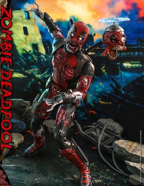 Figura de colección Marvel Comics Deadpool deluxe Hot Toys