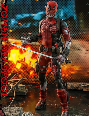 Figura de colección Marvel Comics Deadpool deluxe Hot Toys