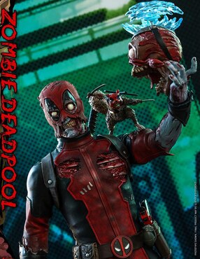 Figura de colección Marvel Comics Deadpool deluxe Hot Toys