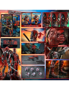 Figura de colección Marvel Comics Deadpool deluxe Hot Toys