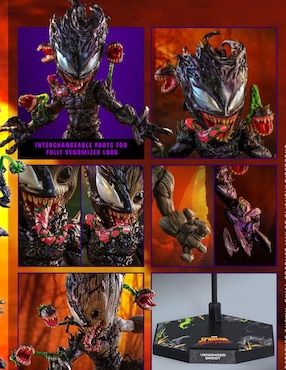 Figura de colección Marvel Groot collectors Hot Toys