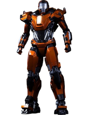 Figura De Colección Marvel Studios: Iron Man Peacemaker Hot Toys Articulado