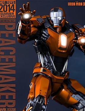 Figura de colección Marvel Studios: Iron Man Peacemaker collectors Hot Toys
