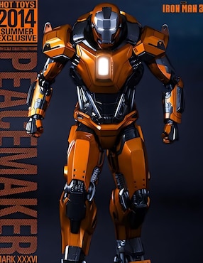 Figura de colección Marvel Studios: Iron Man Peacemaker collectors Hot Toys