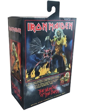 Figura de colección Iron Maiden The Number of the Beast anniversary edition Neca