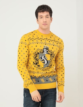 Ugly sweater navideño Regent Street cuello redondo para hombre