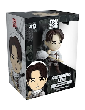 Figura de colección articulada Attack on Titan Levi Ackerman collectors Youtooz