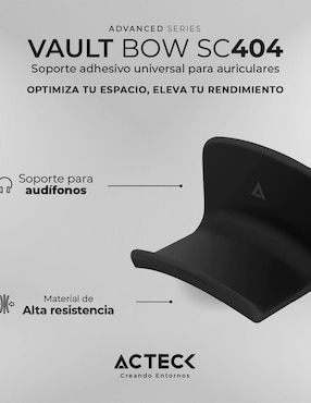 Porta audífonos over-ear Acteck