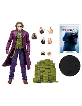 Figura De Colección DC Multiverse The Joker Mcfarlane Articulado