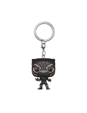 Llavero Funko Black Panther De Plástico Y Metal