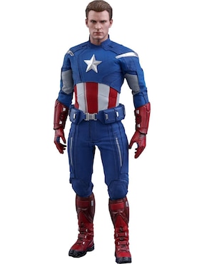 Figura De Colección Marvel Avengers Endgame Captain America Hot Toys Articulada