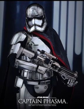 Figura de colección Star Wars Captain Phasma deluxe Hot Toys