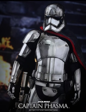 Figura de colección Star Wars Captain Phasma deluxe Hot Toys