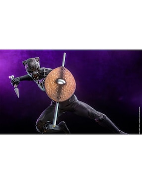 Figura de colección Black Panther: Wakanda Forever Black Panther deluxe Hot Toys