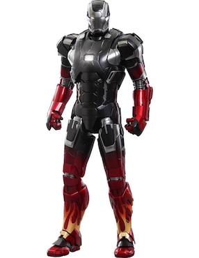 Figura de colección Marvel: Avengers Iron Man collectors Hot Toys con luz