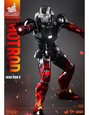 Figura de colección Marvel: Avengers Iron Man collectors Hot Toys con luz