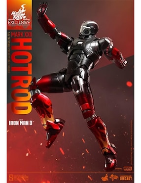 Figura de colección Marvel: Avengers Iron Man collectors Hot Toys con luz