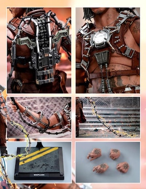 Figura de colección Marvel Studios: Iron Man Whiplash collectors Hot Toys