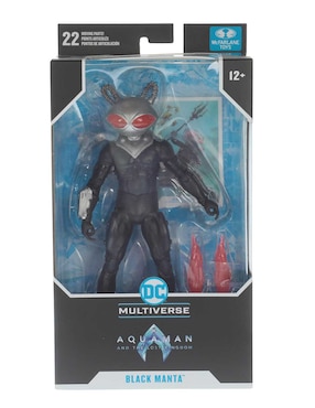 Figura de acción DC Comics Black Manta deluxe Mcfarlane