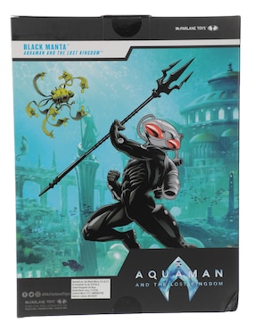 Figura de acción Aquaman and the lost Kingdom Black Manta deluxe Mcfarlane